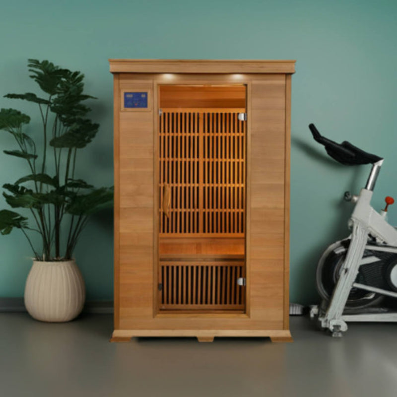 SunRay Saunas Evansport 2 Person Indoor Infrared Sauna