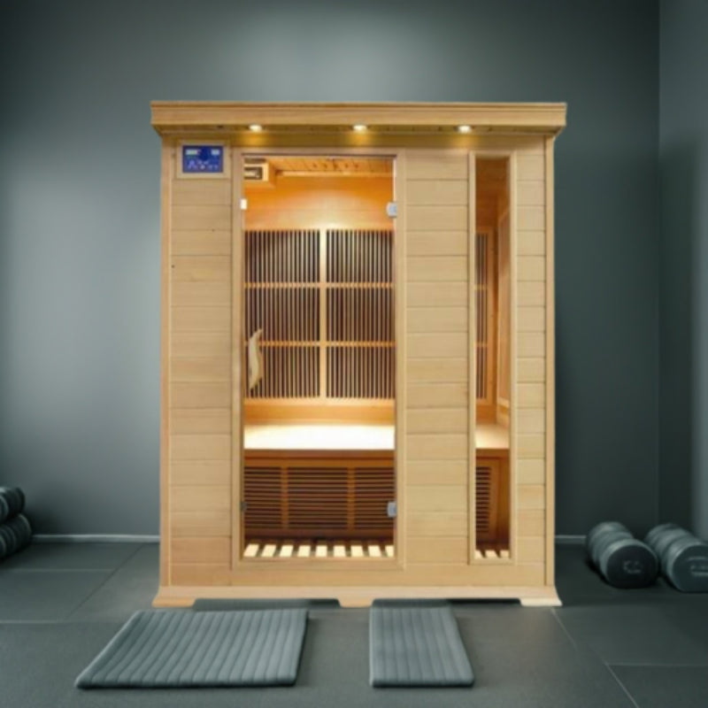 SunRay Saunas Aspen 3 Person Indoor Infrared Sauna