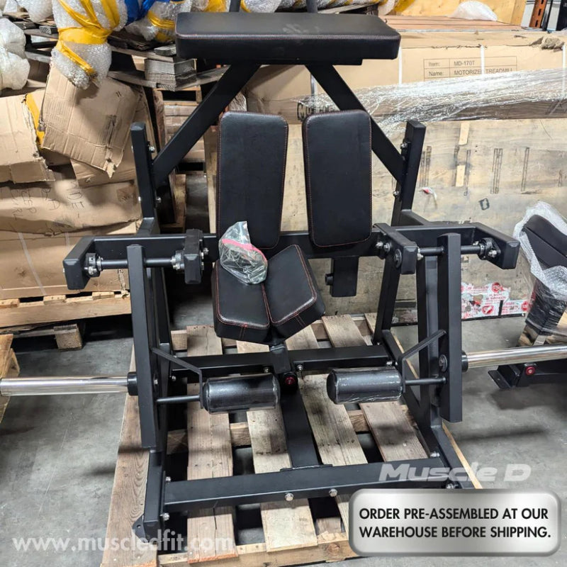 Muscle D Fitness Excel Leverage Iso-Lateral Kneeling Leg Curl