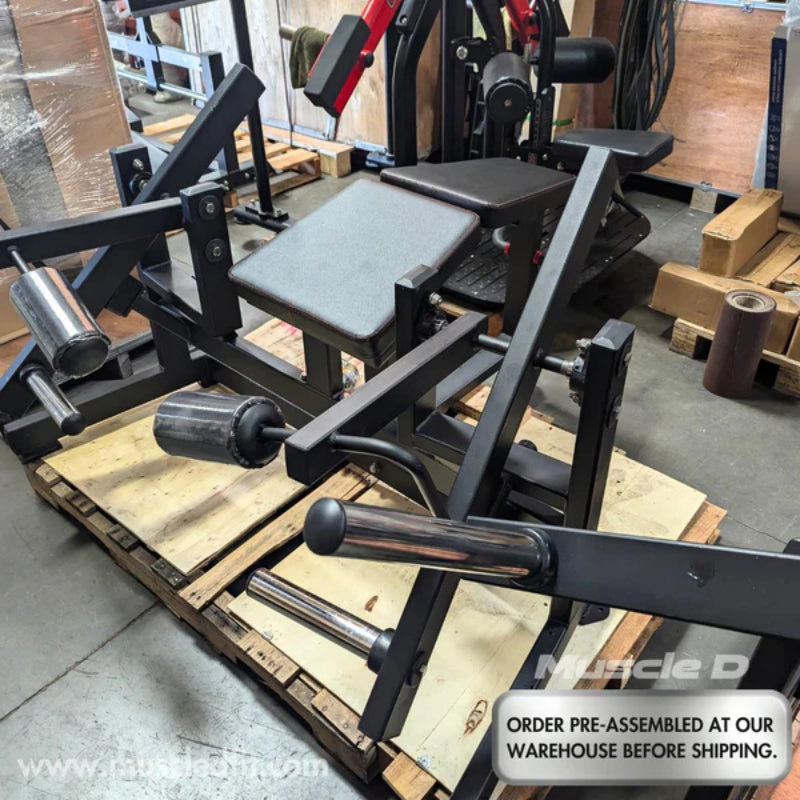 Muscle D Fitness Excel Leverage Iso-Lateral Leg Curl