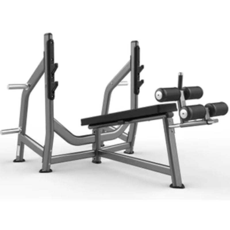 Muscle D Fitness Olympic Decline Bench NEW MODEL