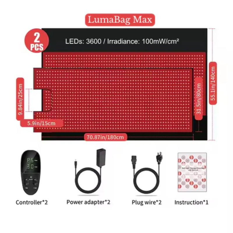Lumanova LumaBag Pro Max Red Light Therapy