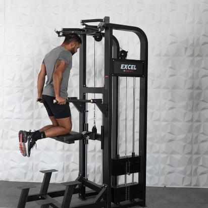 Muscle D Fitness Excel Assisted Chin / Dip Combo