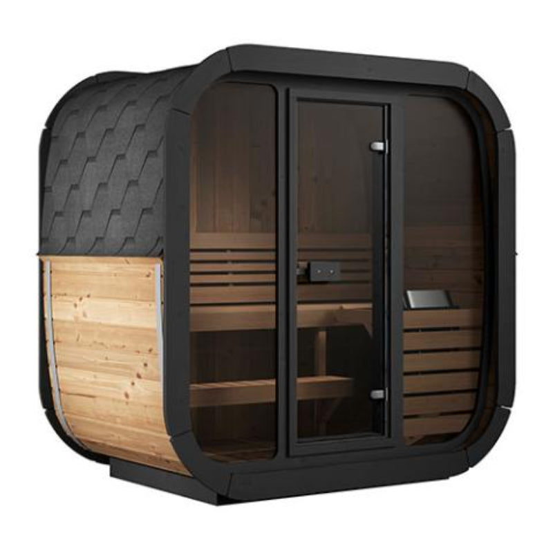 SaunaLife CL4G Cube-Series Outdoor Sauna - 3 Person