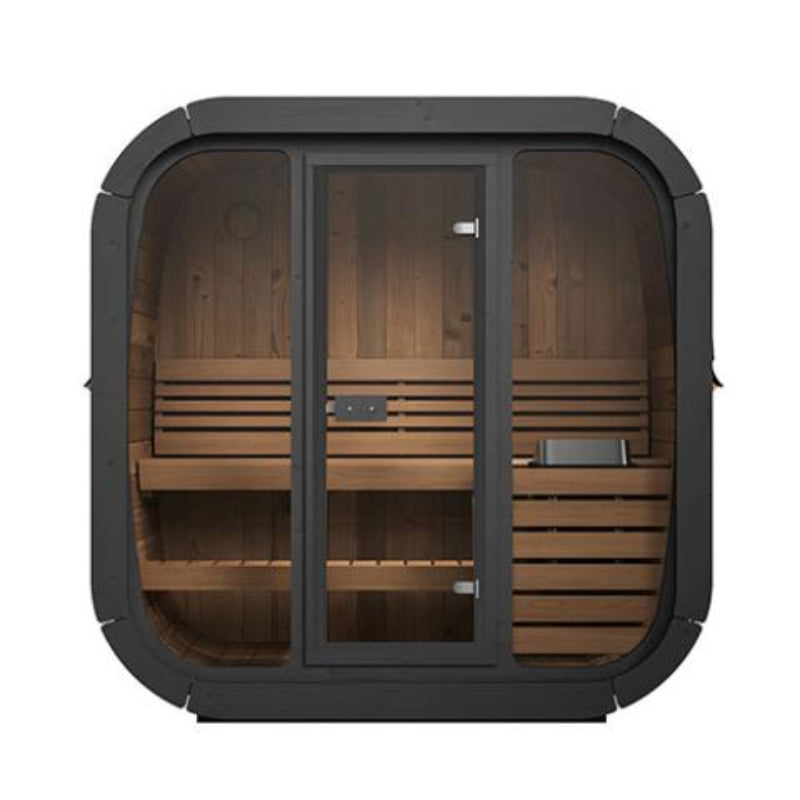 SaunaLife CL4G Cube-Series Outdoor Sauna - 3 Person