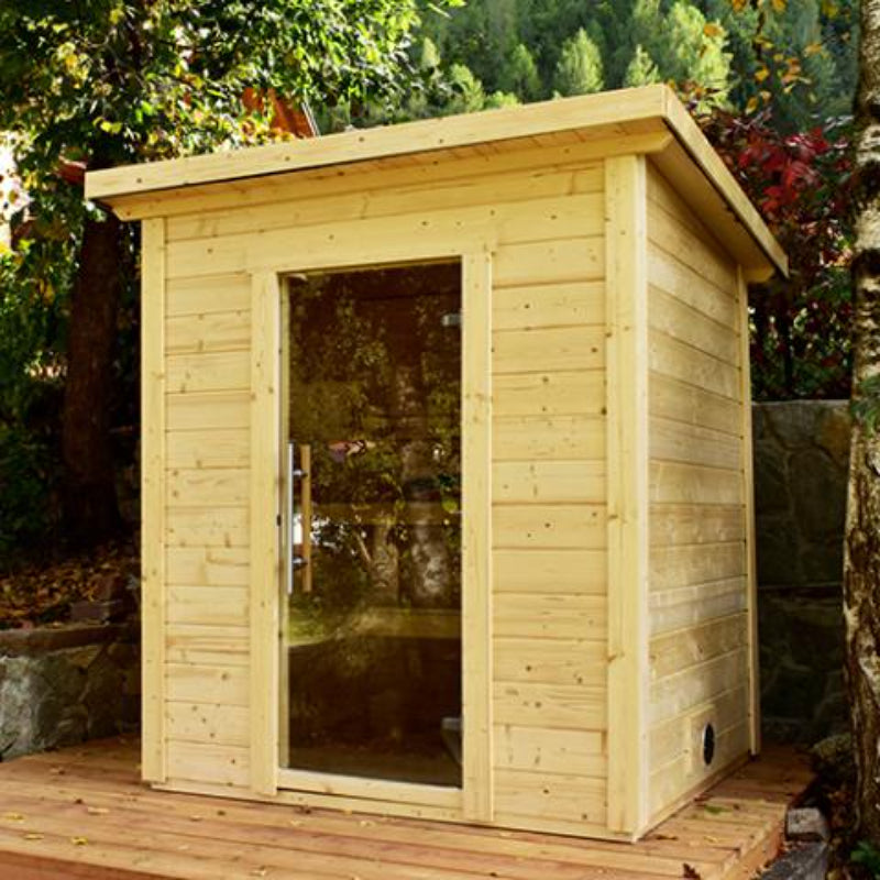 SaunaLife G2 Outdoor Sauna - 4 Person