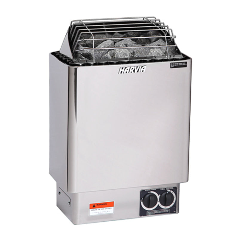Harvia KIP45B - KIP Series 4.5KW Sauna Heater Built-In Controls