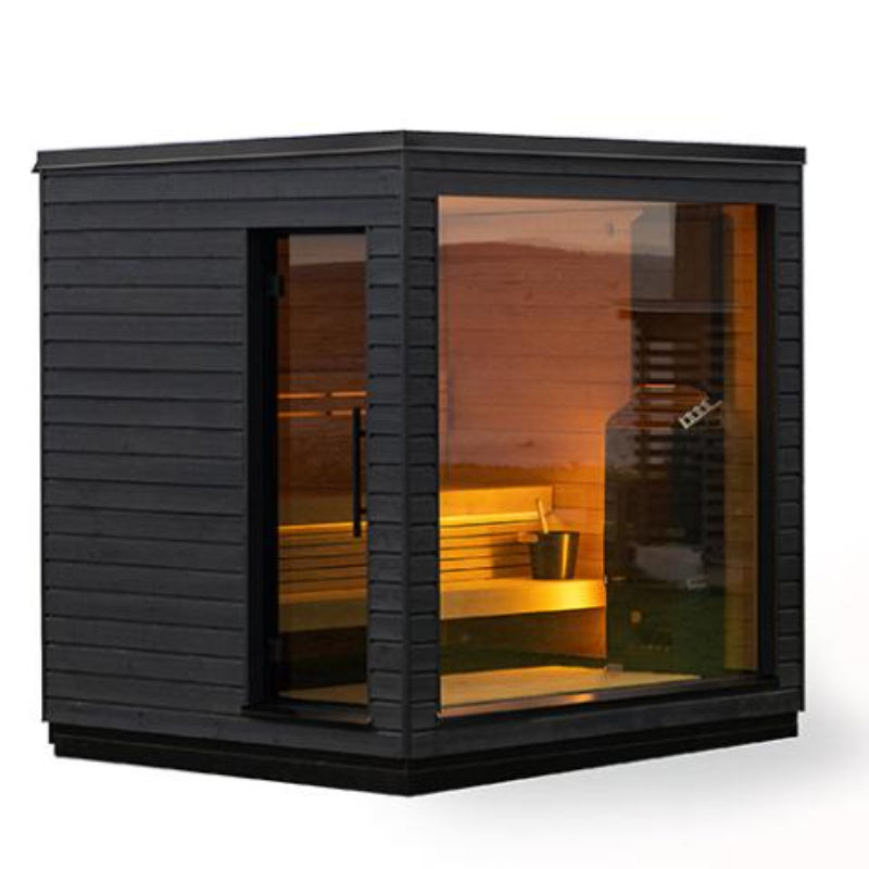 SaunaLife G6 Garden-Series Outdoor Sauna - Fully Assembled - 5 Persons