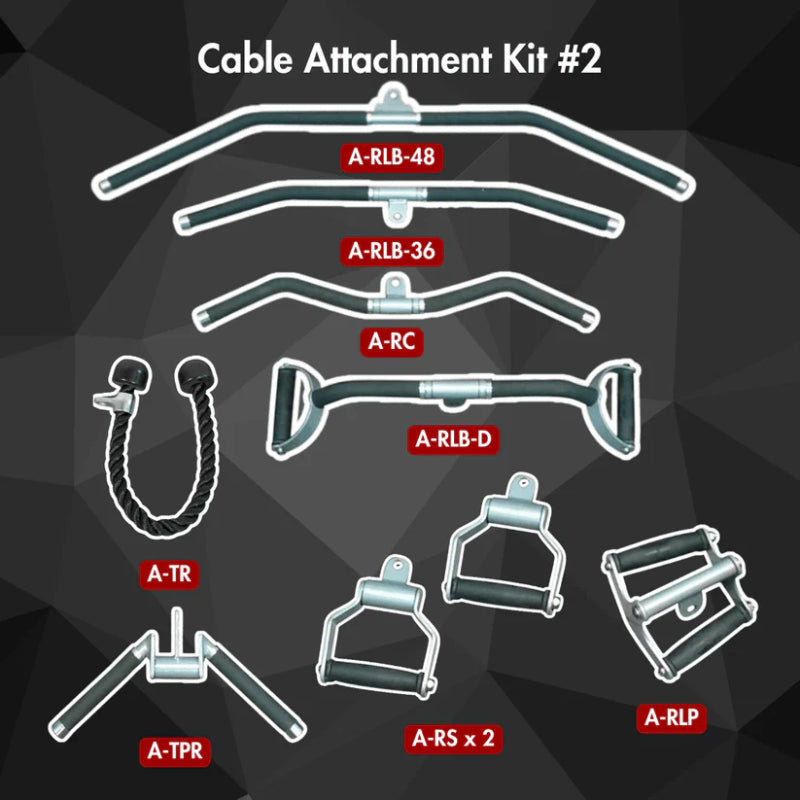 Muscle D Fitness Essentials Cable Attachment Kit - Cable Attachment Kit #2