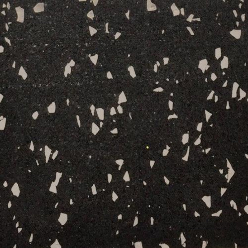 Muscle D Fitness Rubber Flooring - Gray Speckle - 6mm & 8mm