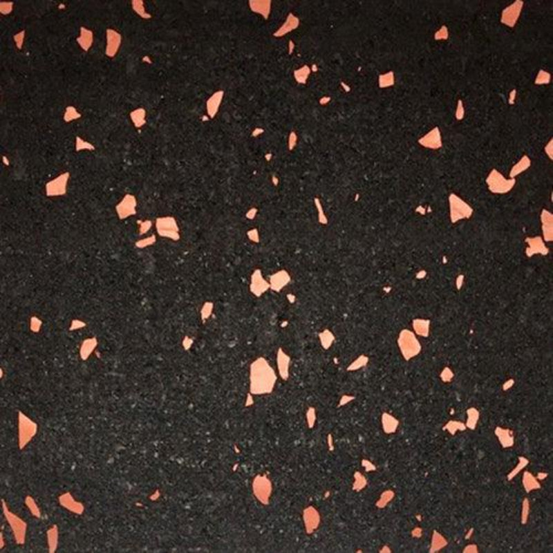 Muscle D Fitness Rubber Flooring - Red Speckle - 6mm & 8mm