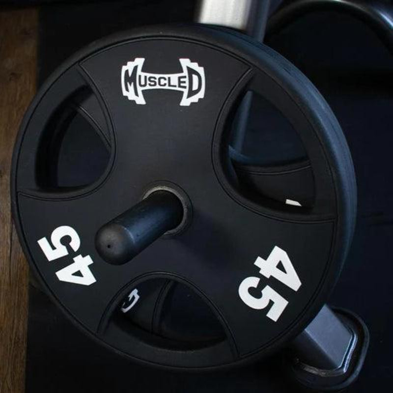 Muscle D Fitness Pro Urethane Coated Olympic Plates