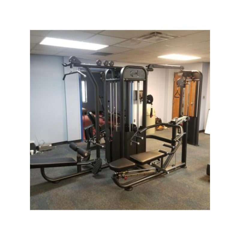 Muscle D Fitness Megatron 5 Stack Compact Multi Gym w/DAP 2300lb