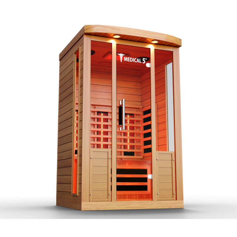 Medical Saunas - Medical 5 Infrared Sauna - 3 People