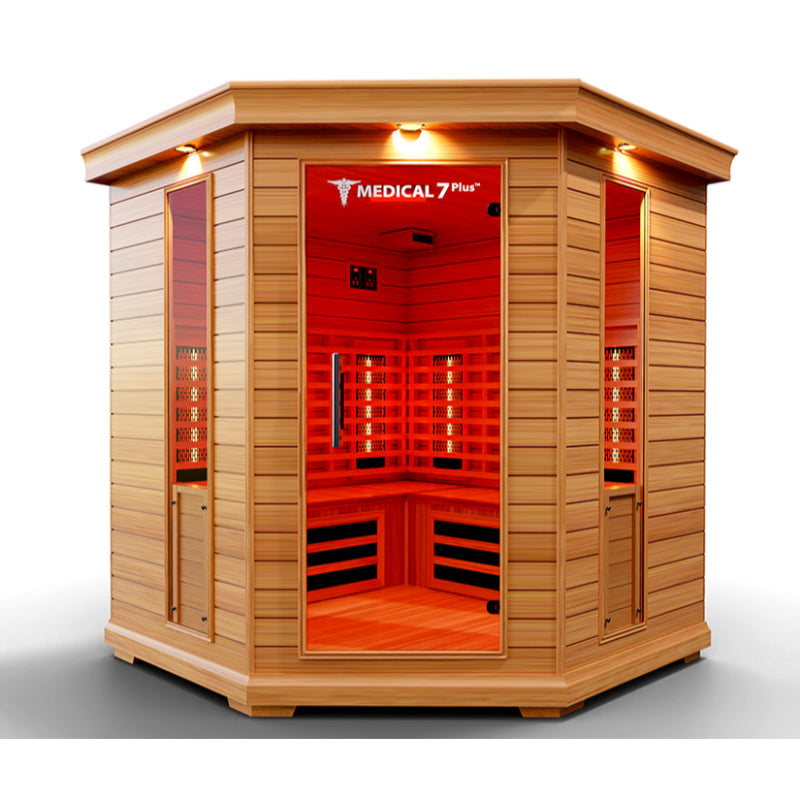 Medical Saunas - Medical 7 Plus Infrared Sauna - 4 to 6 People