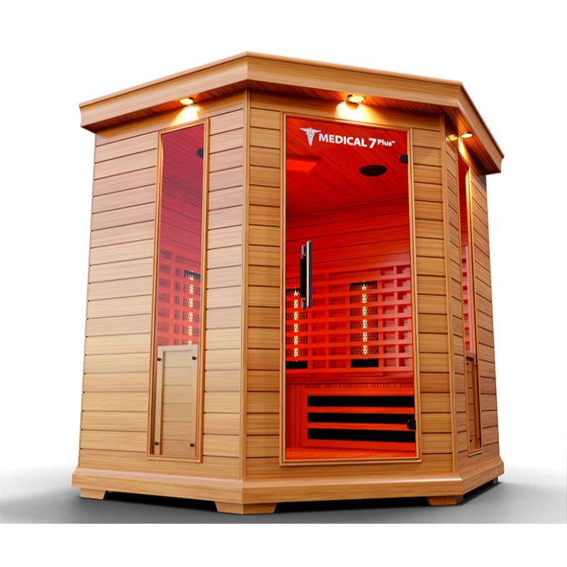 Medical Saunas - Medical 7 Plus Infrared Sauna - 4 to 6 People