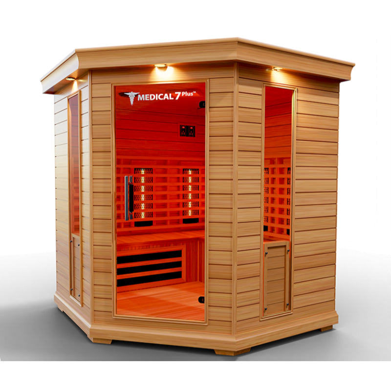 Medical Saunas - Medical 7 Plus Infrared Sauna - 4 to 6 People