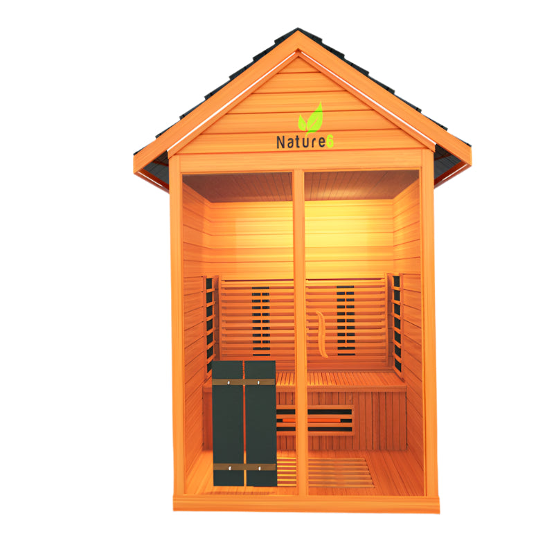 Medical Saunas - Nature 6 v2 Full Spectrum Infrared Tech - 3 People