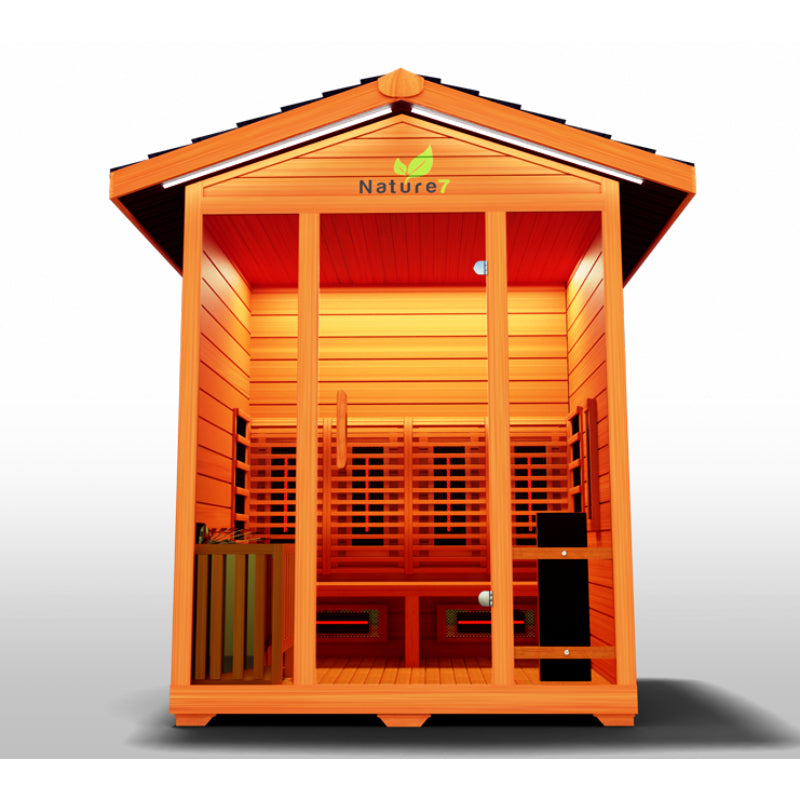 Medical Saunas - Nature 7 Hybrid V2 - 3-4 People