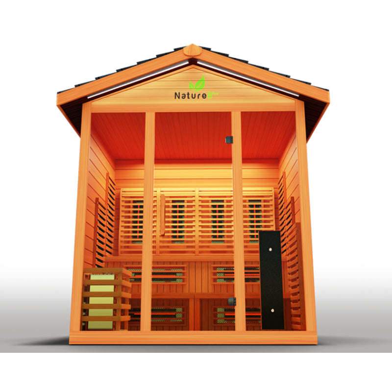 Medical Saunas - Nature 8 Plus Hybrid V2 - 4-6 People