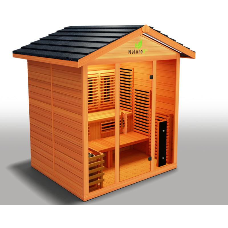 Medical Saunas - Nature 8 Plus Hybrid V2 - 4-6 People