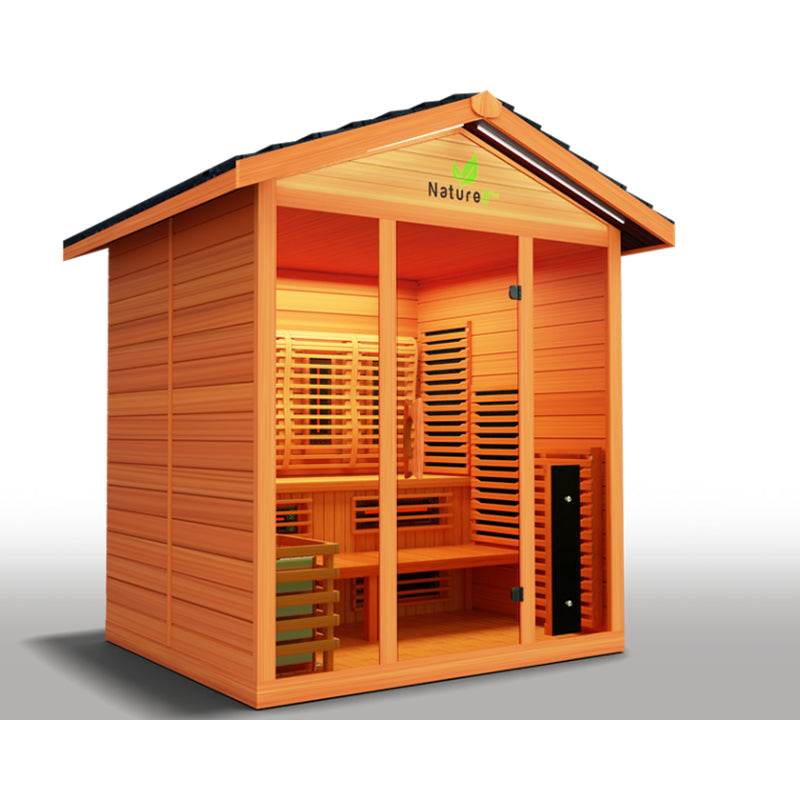 Medical Saunas - Nature 8 Plus Hybrid V2 - 4-6 People