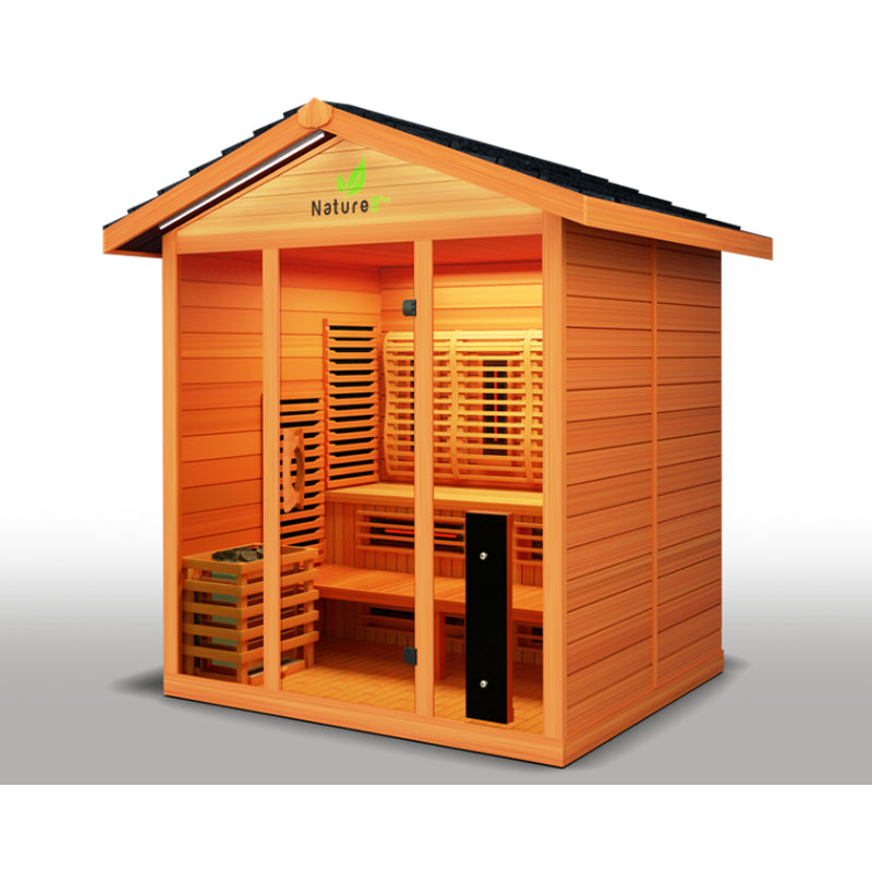 Medical Saunas - Nature 8 Plus Hybrid V2 - 4-6 People