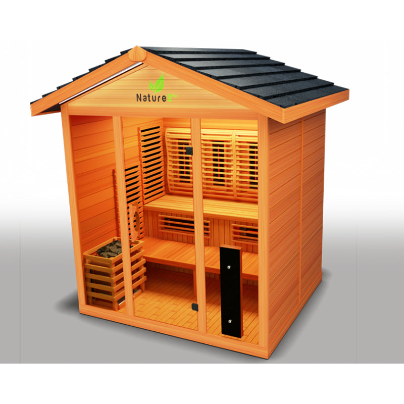 Medical Saunas - Nature 8 Plus Hybrid V2 - 4-6 People