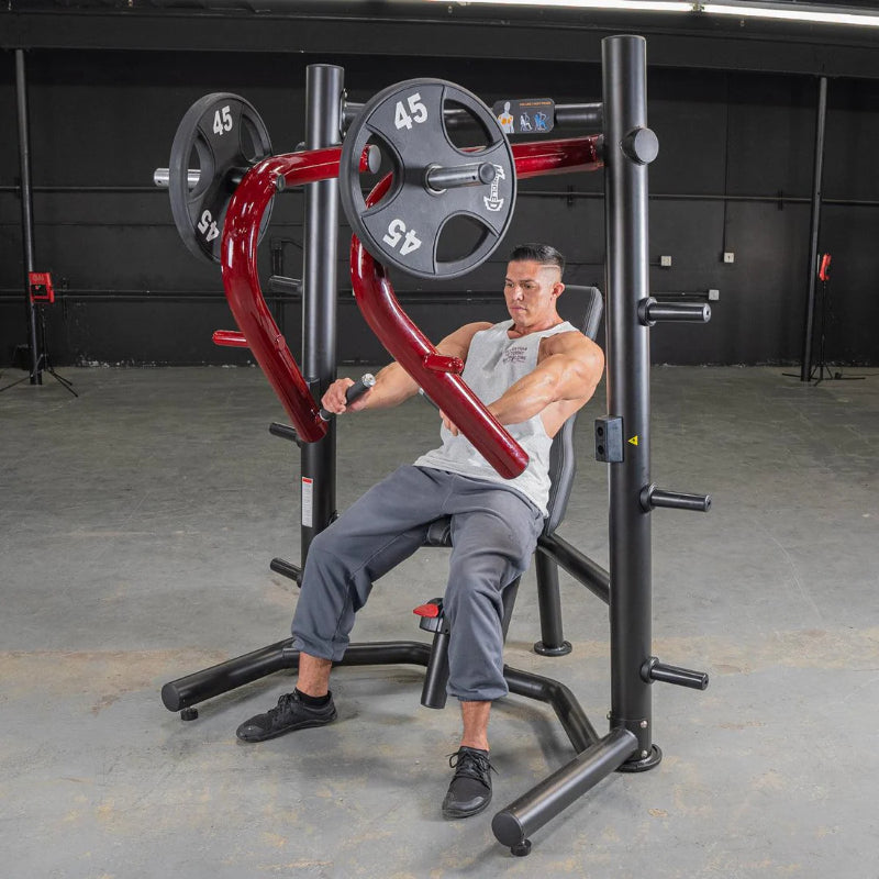 Muscle D Fitness Power Leverage V2 Decline Chest Press