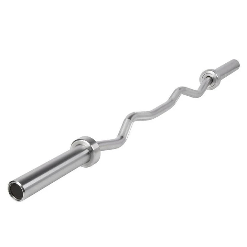 Muscle D Fitness 5' Hard Chrome Curl Bar