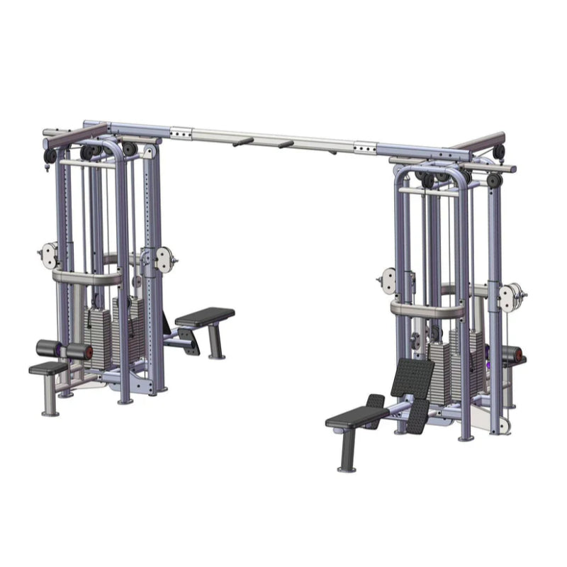 Muscle D Fitness Megatron 8 Stack Deluxe Jungle Gym