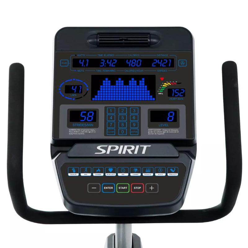 Spirit Fitness CE900 Elliptical - Commercial