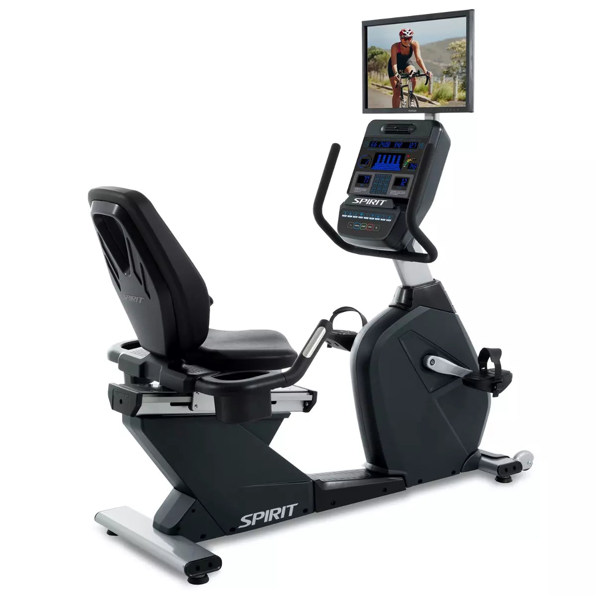 Spirit Fitness CR900 Recumbent Bike - Commercial