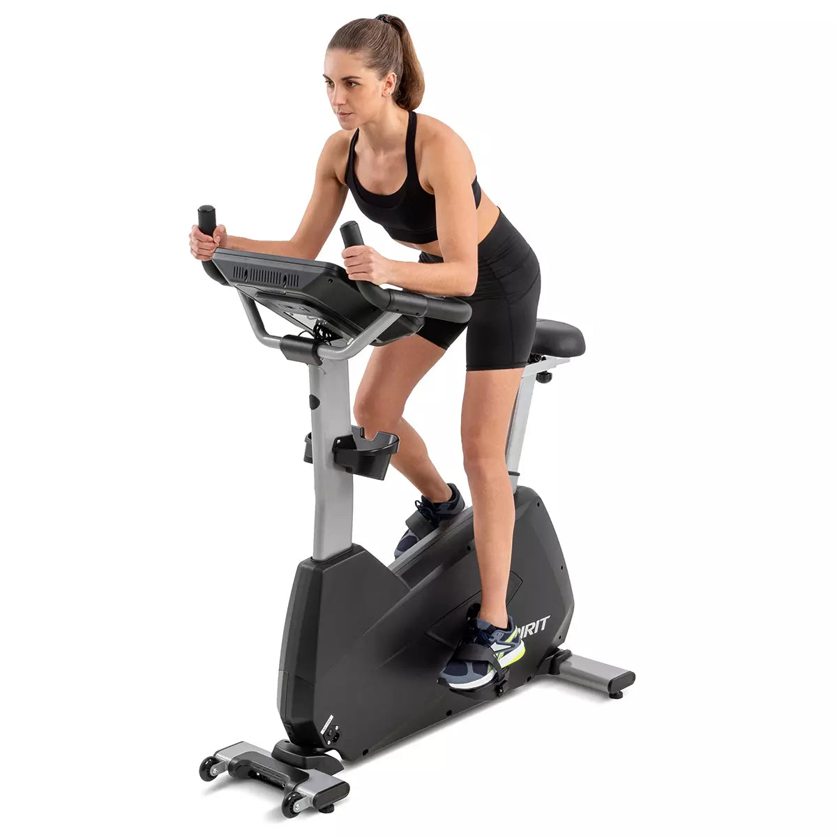 Spirit Fitness CU800ENT Upright Bike - Commercial