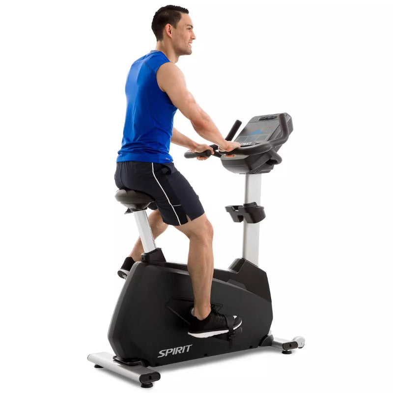 Spirit Fitness CU900 Upright Bike - Commercial