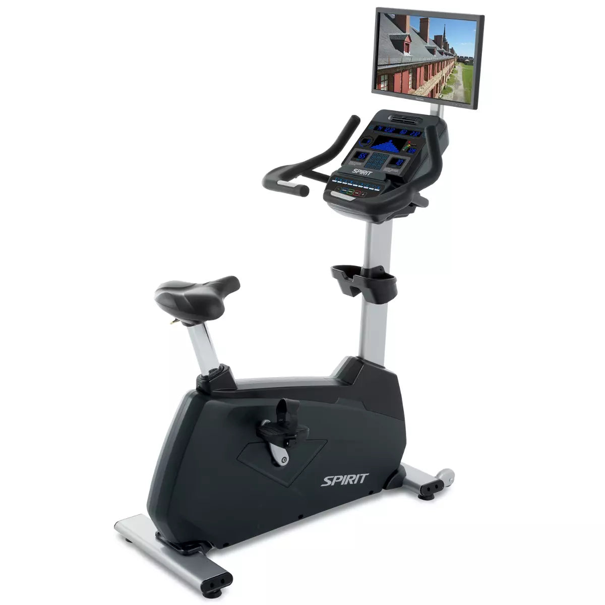 Spirit Fitness CU900 Upright Bike - Commercial