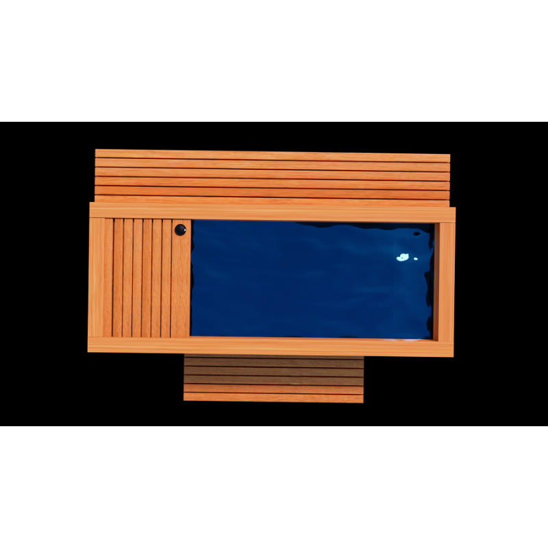 Medical Saunas Frozen 8 Cold Plunge - Up to 6'7", 375 lbs