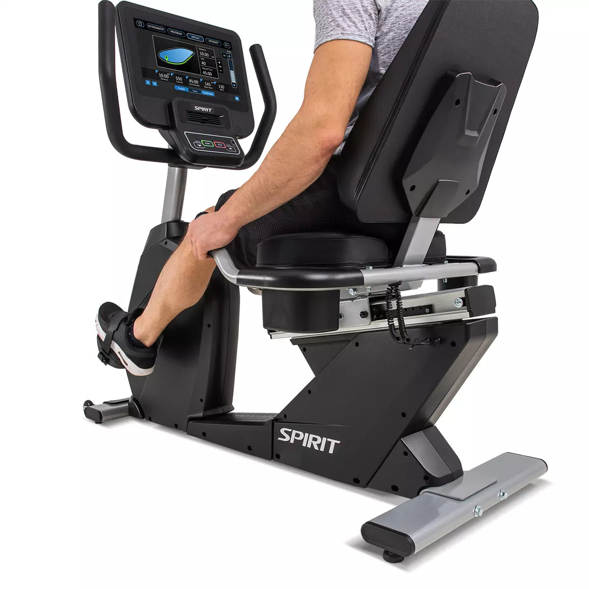 Spirit Fitness CR800ENT Recumbent Bike - Commercial