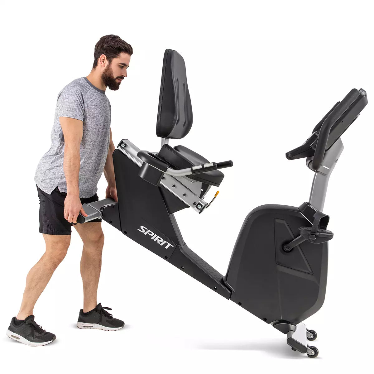 Spirit Fitness CR800 Recumbent Bike - Commercial