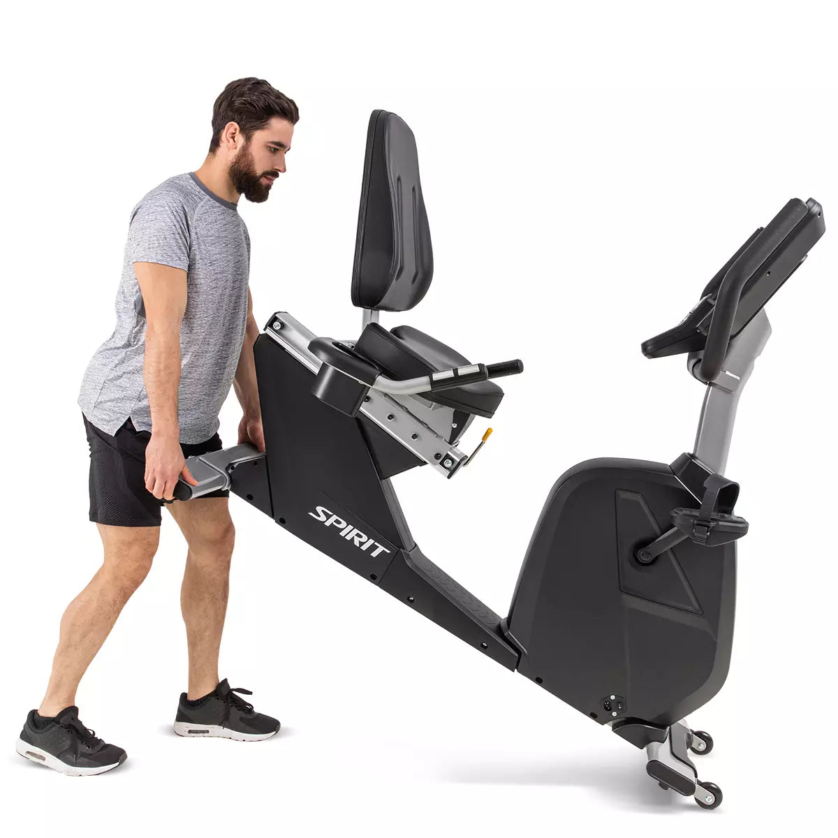 Spirit Fitness CR800ENT Recumbent Bike - Commercial