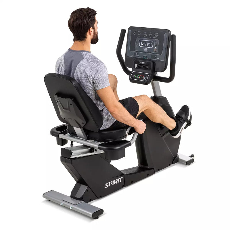 Spirit Fitness CR800 Recumbent Bike - Commercial