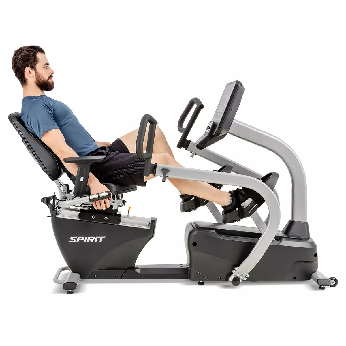 Spirit Fitness CRS800S Recumbent Stepper - Commercial