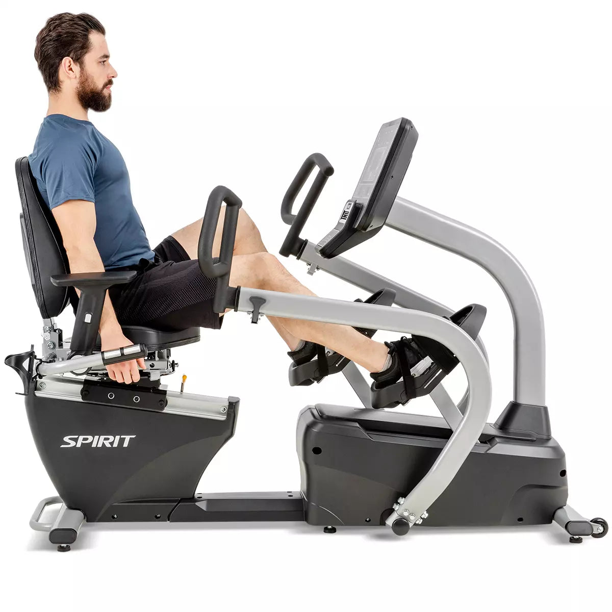 Spirit Fitness CRS800S Recumbent Stepper - Commercial