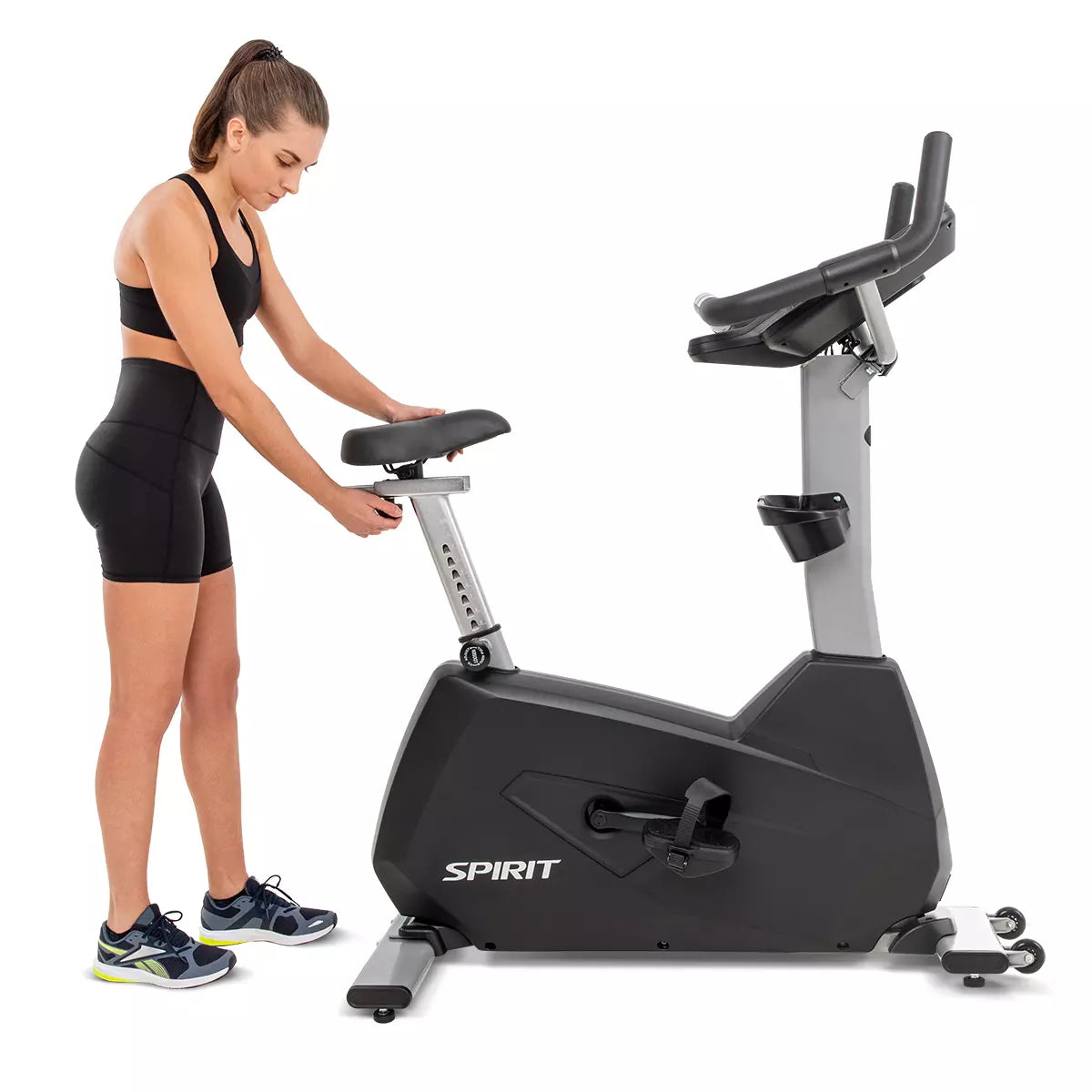 Spirit Fitness CU800 Upright Bike - Commercial