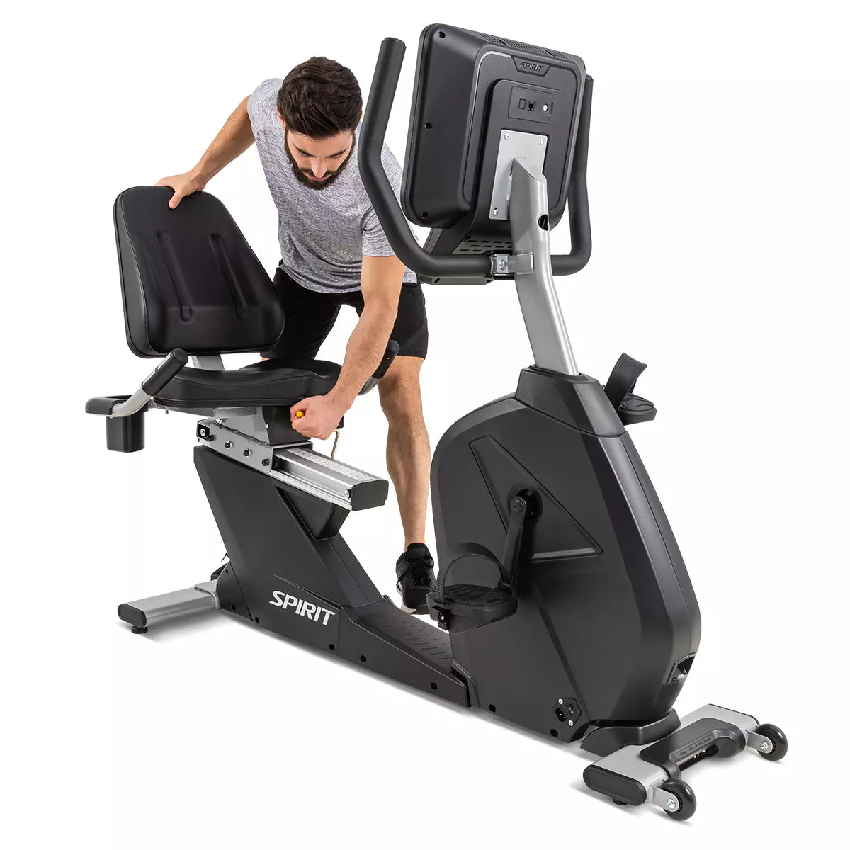 Spirit Fitness CR800ENT Recumbent Bike - Commercial