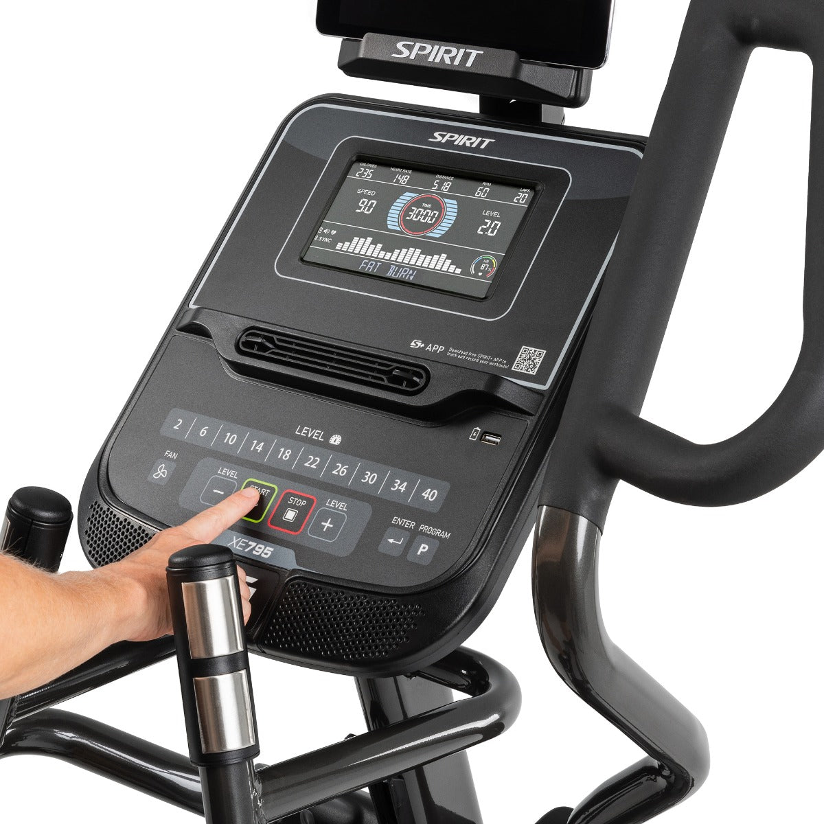 Spirit Fitness XE795 Elliptical - Residential